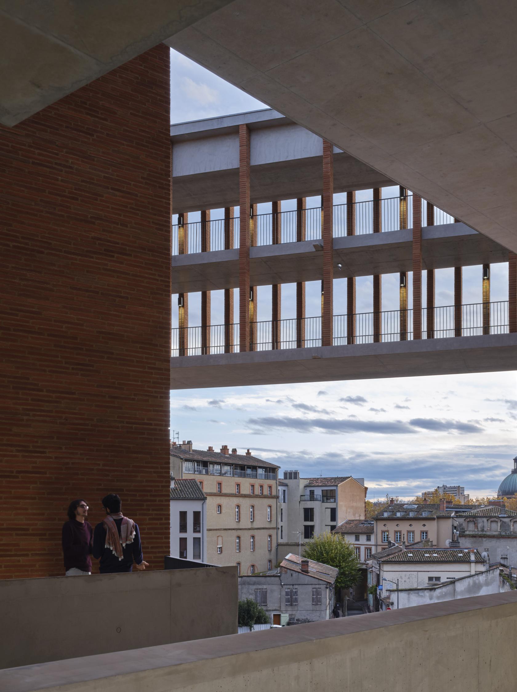 University builders: Grafton’s Université Toulouse 1 Capitole, completed in the South of France in 2020. Credit Dennis Gilbert